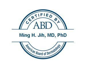 Dr. Jih certified by ABD