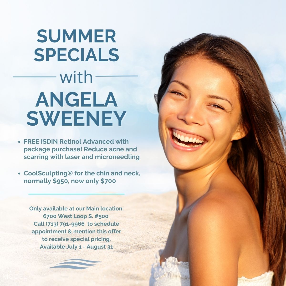 Angela Sweeney's July - August 2024 Specials