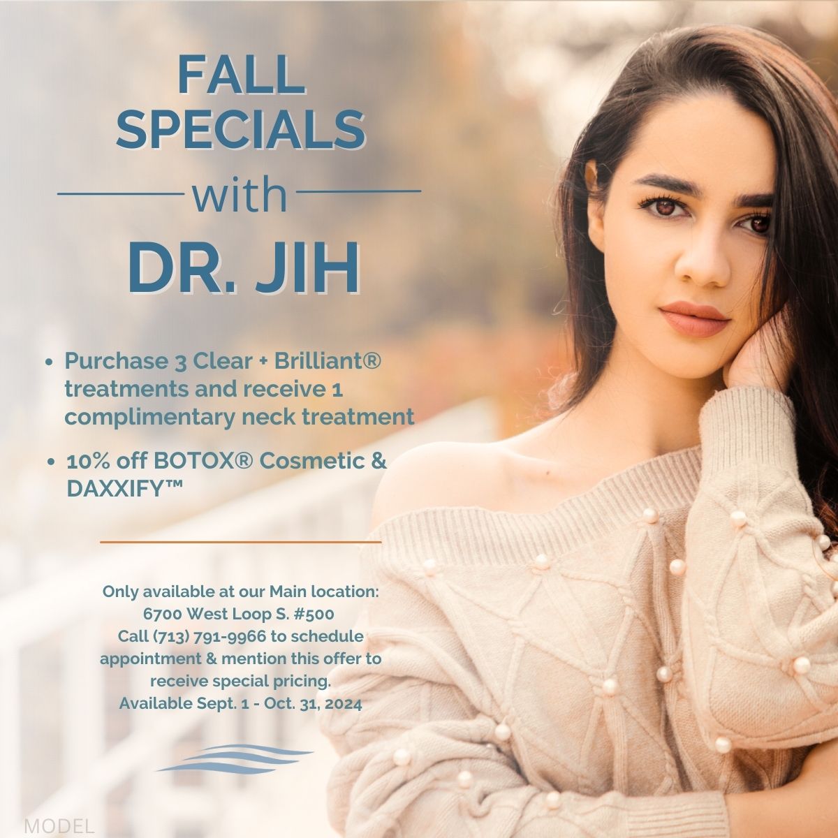 Dr. Jih's Sept. - Oct. 2024 Specials