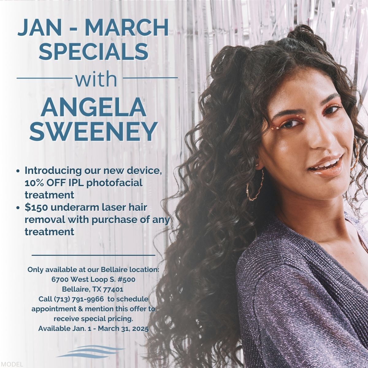 Angela Sweeney's January - March 2025 Specials